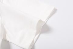 Cracked 3D letter white loose-fitting drop-shoulder short-sleeved T-shirt 29069167