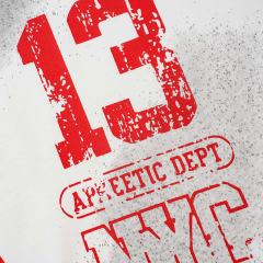 Retro No.13 Sport Style Print Washed Tee 2 colors 29098134