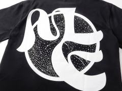 Cloud Piano Angel Rhinestone Print Washed Tee 29105652