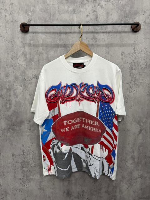 TOGETHER WE ARE AMERICA  vintage black short-sleeved T-shirt 29053414