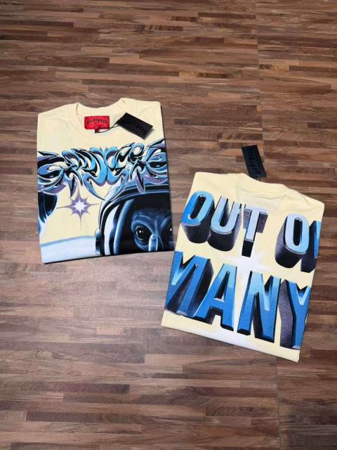 Alien Astronaut Finger Print Washed Tee 2 colors 29098146