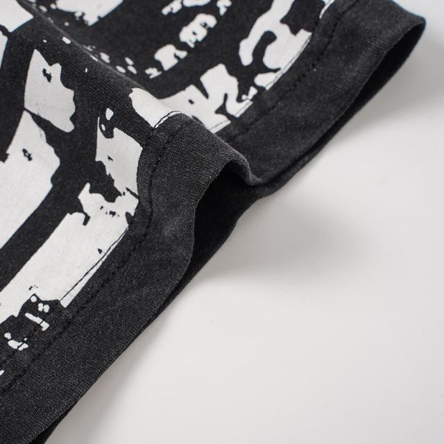 Retro No.13 Sport Style Print Washed Tee 2 colors 29098134