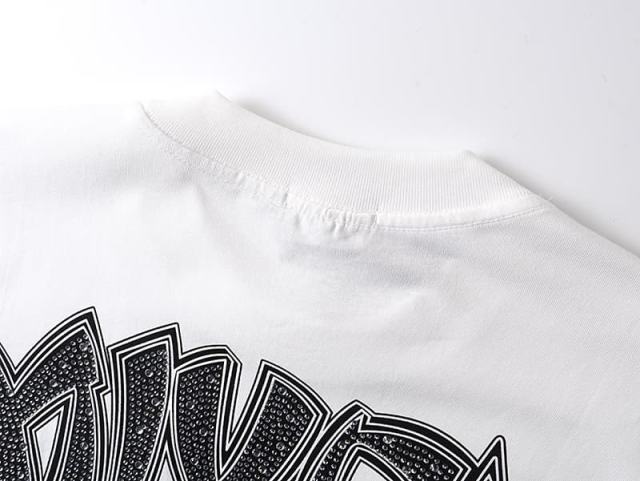 Archer Angel Back Rhinestone Print Tee 29105628
