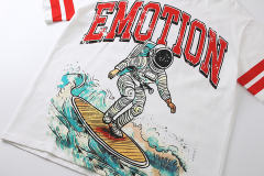 American-style space surfing fun daily commuting short-sleeved shirt 29068959