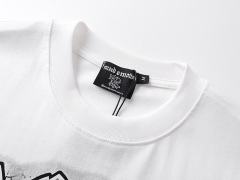 White Tomb Zombie Rhinestone Print Washed Tee 29105640