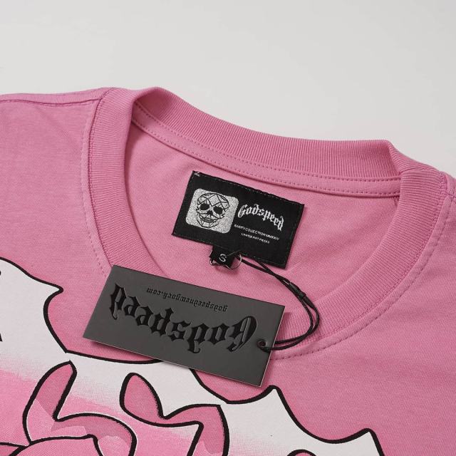 Electric Skull Cross Print Washed Tee 29098133