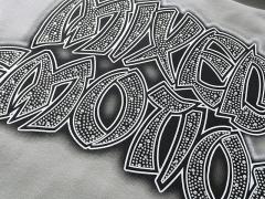 Vintage Skateboard Boy Rhinestone Zipper Print Washed Hoodie 29116527