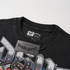 Vintage Alien Invasion Rhinestone Print Washed Tee 29106671