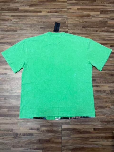 Broken Thorn Caged Eye Rhinestone Print Washed Tee 2 colors 29106668