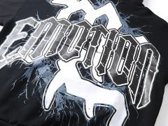 Broken Arm Plaster Angel Statue Print Washed Hoodie 29116522