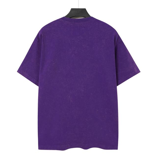 UFO Western Cowboy Hat Print Washed Tee 29098132