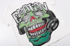 Cracked 3D letter white loose-fitting drop-shoulder short-sleeved T-shirt 29069167