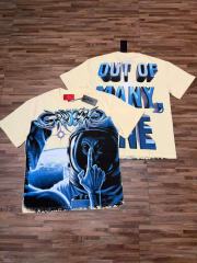 Alien Astronaut Finger Print Washed Tee 2 colors 29098146