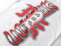 Blurry Archery Angel Rhinestone Print Washed Tee 2 colors 29105648