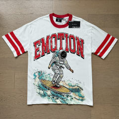 American-style space surfing fun daily commuting short-sleeved shirt 29068959