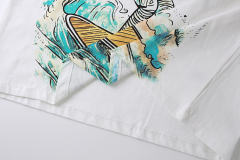 American-style space surfing fun daily commuting short-sleeved shirt 29068959