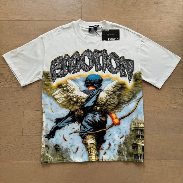 Archer Angel Back Rhinestone Print Tee 29105628