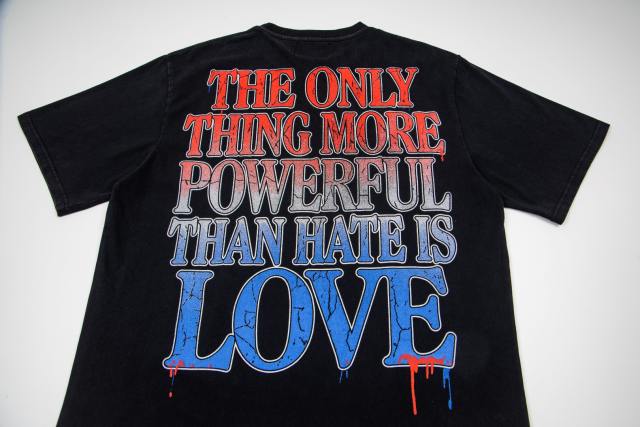 TOGETHER WE ARE AMERICA  vintage black short-sleeved T-shirt 29053414