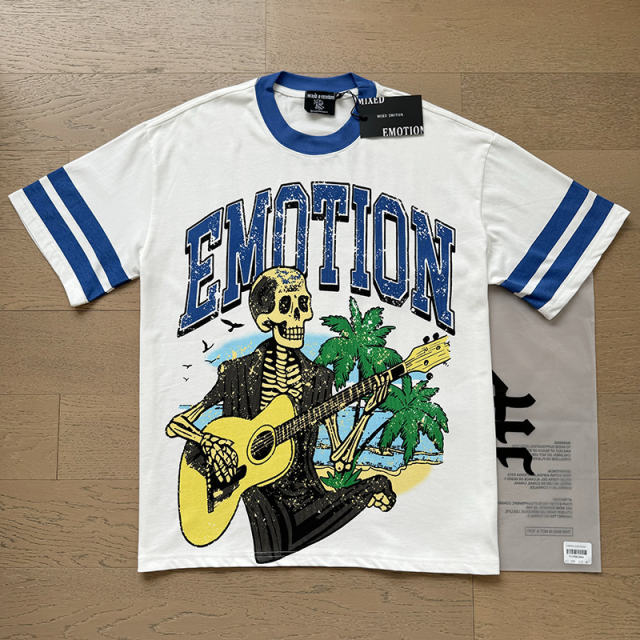 American West Coast vacation punk style short-sleeved shirt 29068958
