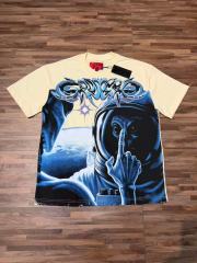 Alien Astronaut Finger Print Washed Tee 2 colors 29098146