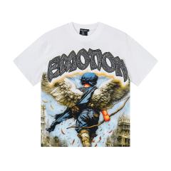 Archer Angel Back Rhinestone Print Tee 29105628