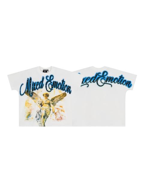 Goddess of Victory Oil Painting Rhinestone Print Tee 29105633