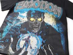Eerie Zombie Crystal Ball Rhinestone Print Washed Tee 29105651