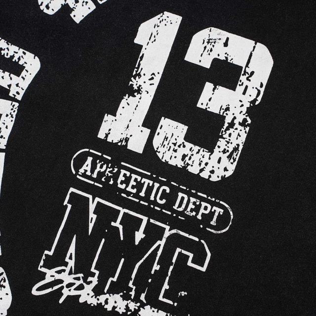 Retro No.13 Sport Style Print Washed Tee 2 colors 29098134