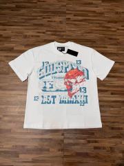 Flame Skull No.13 Back Print Washed Tee 29098137
