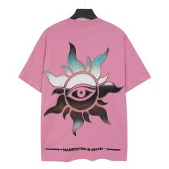 Face-Covering Statue of Liberty Print Washed Tee 2 colors 29098148