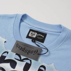 Cyber Twin Female Robot Print Washed Tee 2 colors 29098144