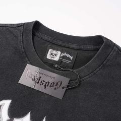 All-Seeing Eye Pyramid Print Washed Tee 29098143