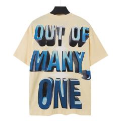 Alien Astronaut Finger Print Washed Tee 2 colors 29098146