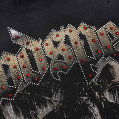 Miami Supercar Yacht Rhinestone Print Washed Tee 2 colors 29106670