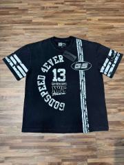 Retro No.13 Sport Style Print Washed Tee 2 colors 29098134