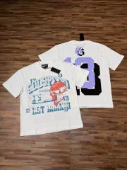 Flame Skull No.13 Back Print Washed Tee 29098137