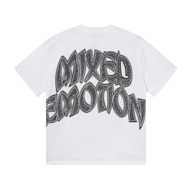 Archer Angel Back Rhinestone Print Tee 29105628