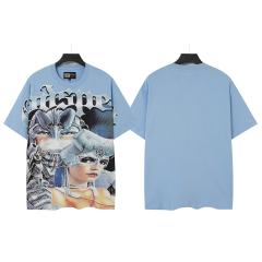 Cyber Twin Female Robot Print Washed Tee 2 colors 29098144