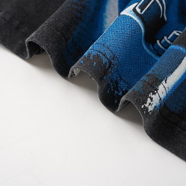 Alien Astronaut Finger Print Washed Tee 2 colors 29098146