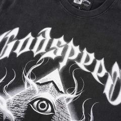 All-Seeing Eye Pyramid Print Washed Tee 29098143