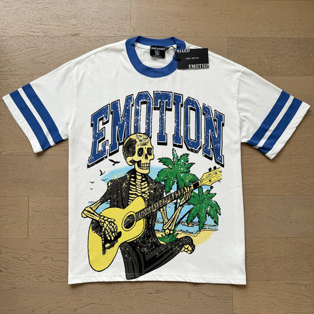 American West Coast vacation punk style short-sleeved shirt 29068958