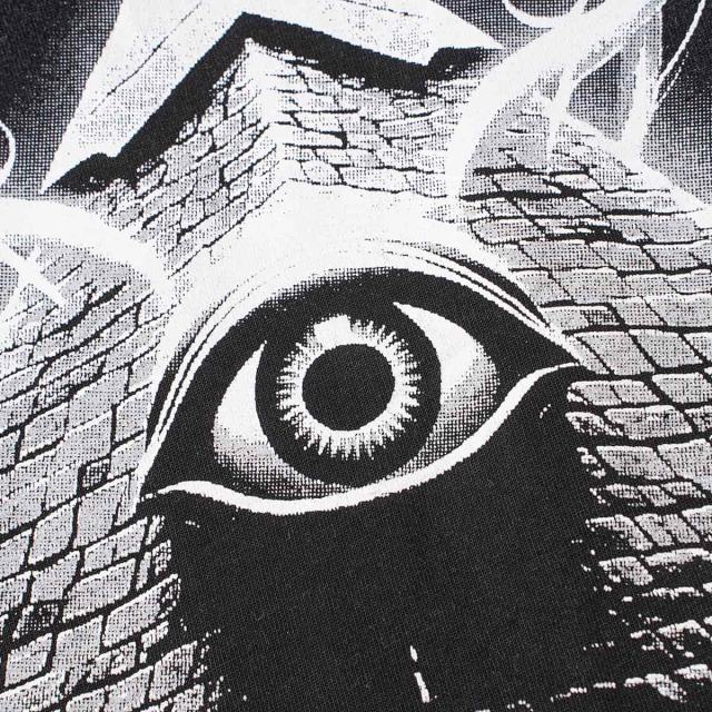 All-Seeing Eye Pyramid Print Washed Tee 29098143