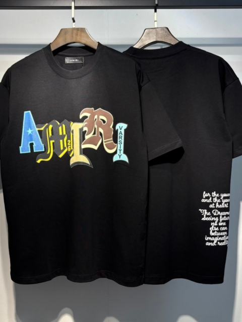 Amir* Varsity Multi-Color Logo Print T-Shirt