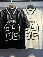 Amir* 22 Faux Leather Football Jersey T-Shirt