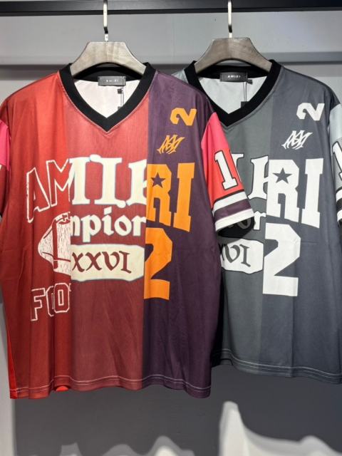 Amir* Color Block "Champion" Football Jersey T-Shirt