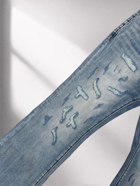 1:1 quality version Vintage Destroyed Bootcut Denim Pants