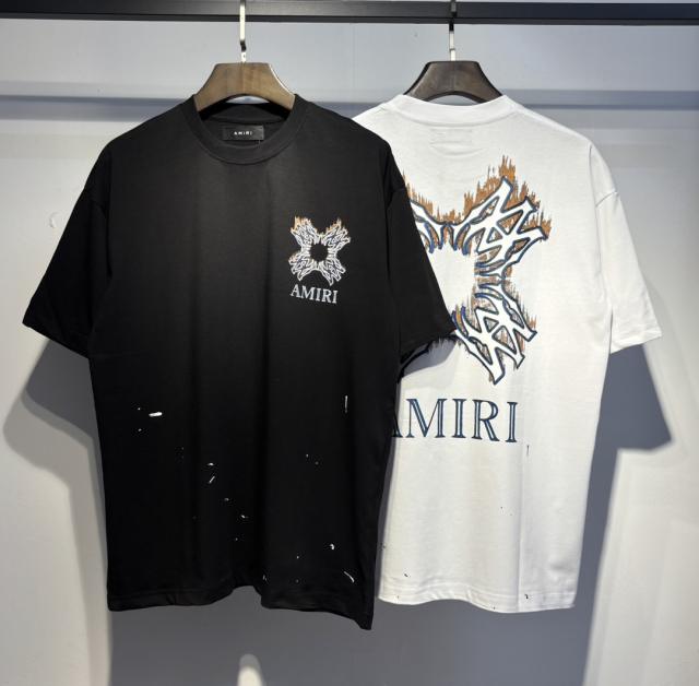 Amir* Thorn Cross Logo Printed T-Shirt