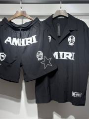 Amir* Football Club Logo Camp Collar Shirt & Shorts