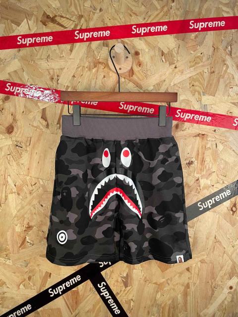 bape Shark Cotton 3D Printed Drawstring Shorts 29060756