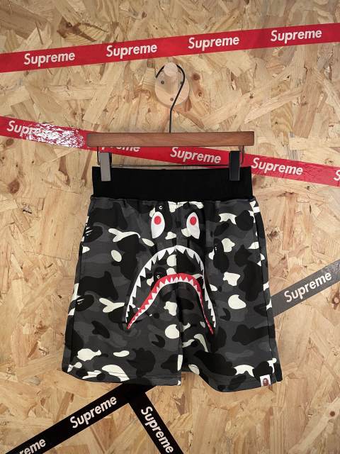 bape Shark Luminous Camouflage 3D Print Casual Heavyweight Shorts 29060649